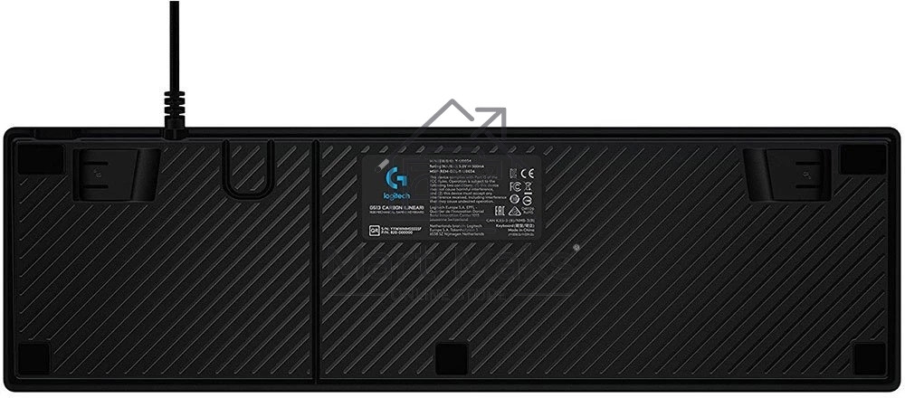 Клавиатура игровая Logitech G513 CARBON - GX BLUE (CLICKY) SWITCH (механическая клавиатура с RGB-подстветкой) US INT'L ЛАТИНИЦА