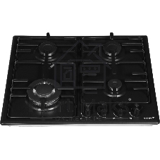 Газовая варочная панель Vitek VGH 6410W MBK черный матовый