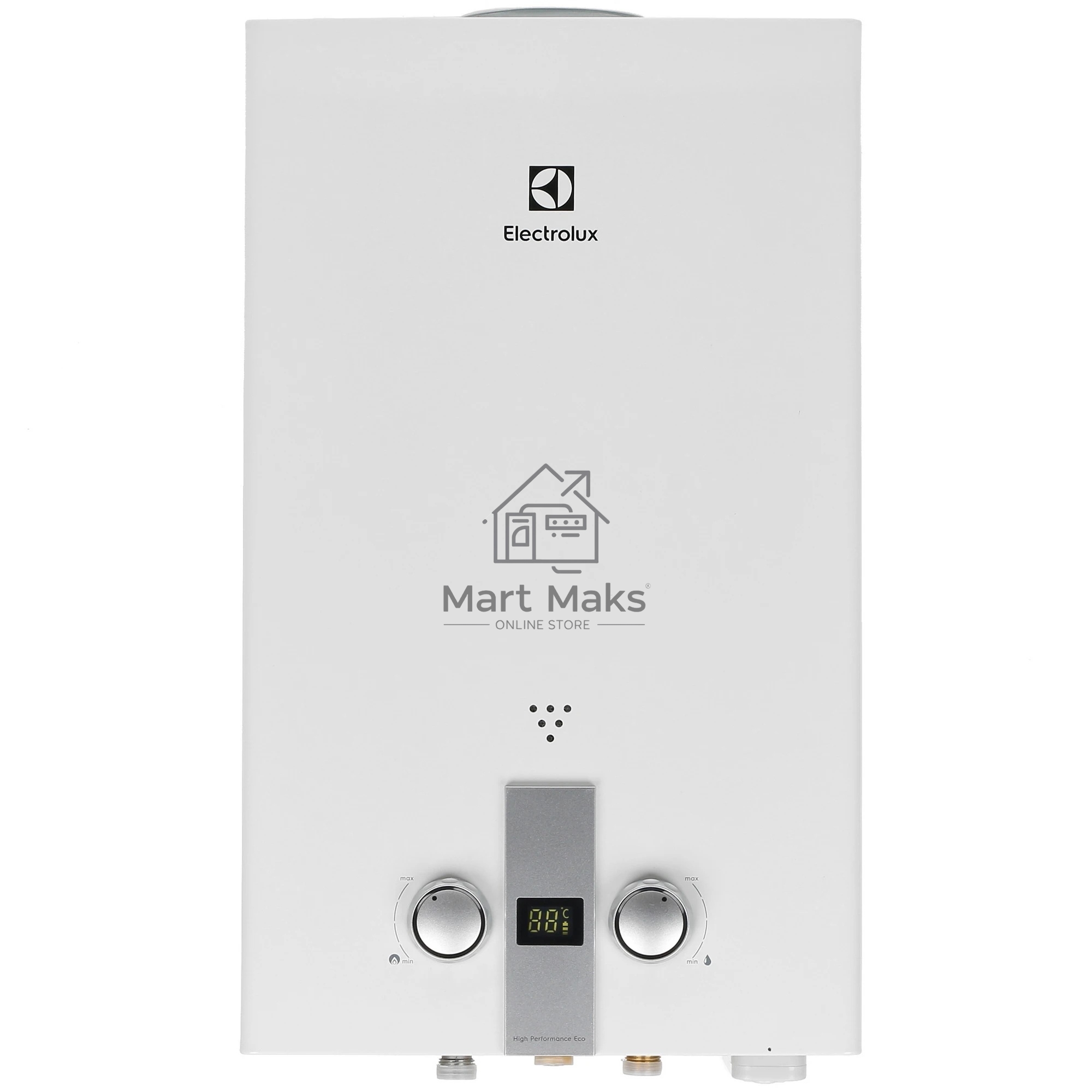 Водонагреватель газовый Electrolux GWH 10 High Performance Eco белый, проточный, 10 л/мин, 20 кВт