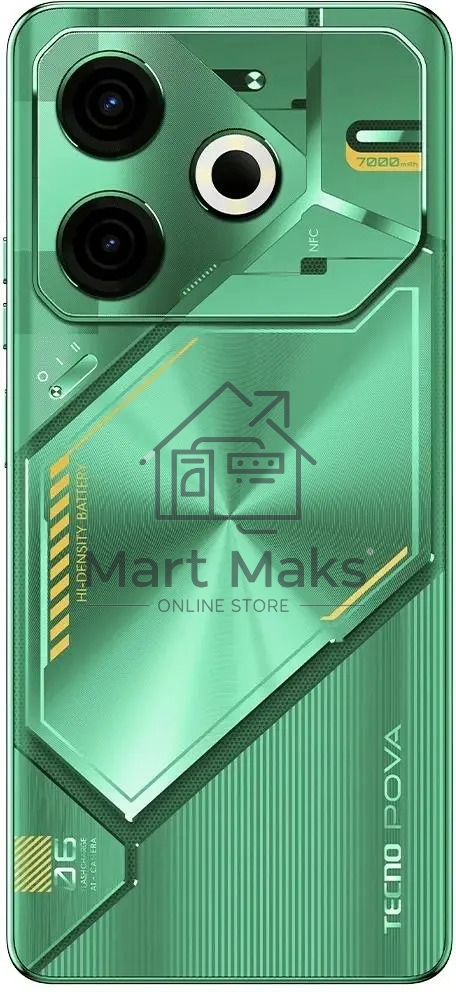 Смартфон Tecno POVA 6 Neo, 8/128Gb, зеленый
