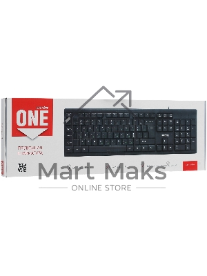 Клавиатура проводная Smartbuy ONE 114 USB черная (SBK-114U-K)