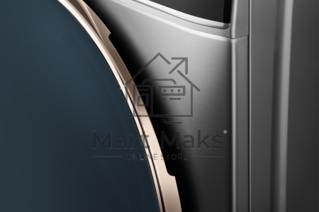 Стиральная машина Weissgauff WM 58411 Direct Drive Inverter Premium Steam Grey серая, загрузка фронтальная 11кг, 1400 об/мин., класс: A+++