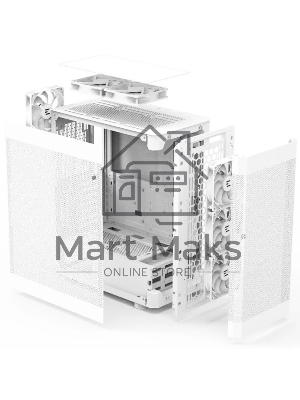 Компьютерный корпус ZALMAN i4, ATX, белый, FRONT MESH, SIDE MESH, 2x3.5