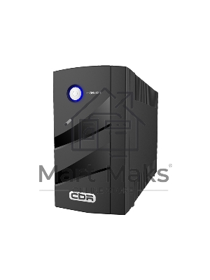 Источник бесперебойного питания CBR ELN-675T-2F-LD Line Interactive 675VA/360W 5Ah12V 2 x Shuko