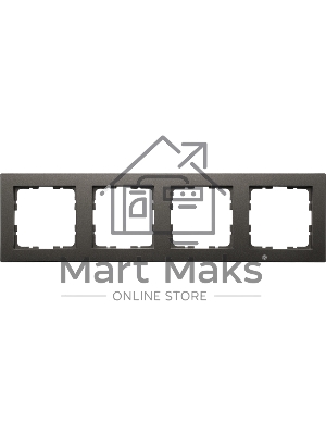 Рамка Jasmart 4-м G-Classic мокко