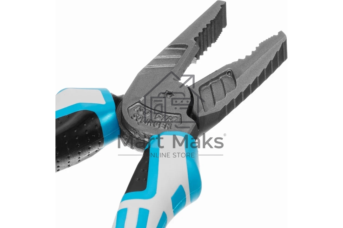 Плоскогубцы Gross 16973 комбинированные, 180 мм, трехкомпонентные рукоятки