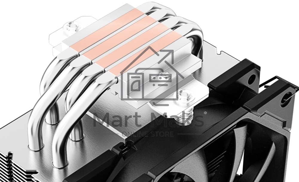 Кулер для процессора ID-COOLING SE-214-XT PRO черный 120мм алюминий+медь 1500rpm 28.9db 4-pin 180W 151мм