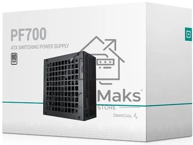 Блок питания Deepcool / GamerStorm PF700, 700Вт, 80 PLUS, 120мм, черный