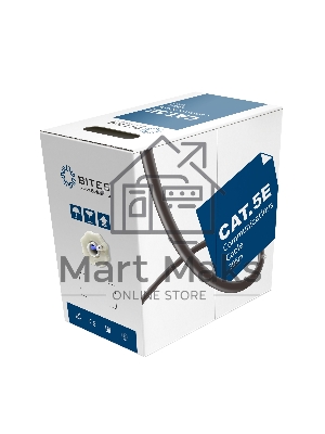 Кабель 5bites US5505-305A UTP / SOLID / 5E / 24AWG / CCA/ PVC / 305M