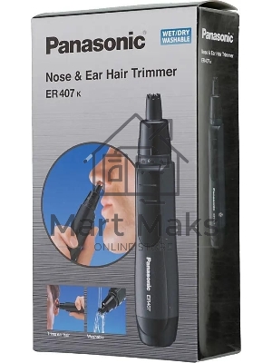 Триммер Panasonic ER407 черный (насадок в компл:1шт)
