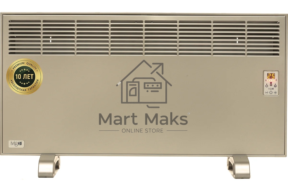 Электрический конвектор iVigo EPK4590E25 2500Вт шампань