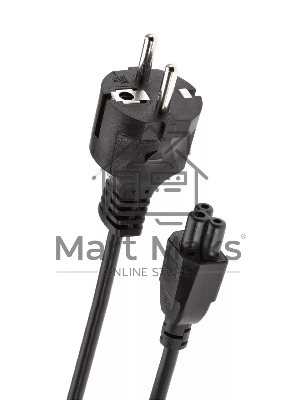Кабель питания для ноутбуков 3m, 3-pin, с заземлением, 220V (Европейский стандарт) Telecom