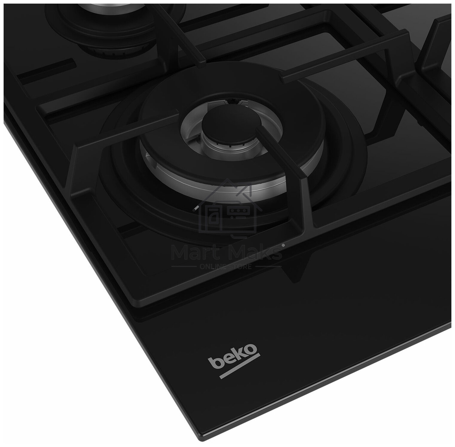 Встраиваемая газовая варочная поверхность Beko HILW 64225 S, черный