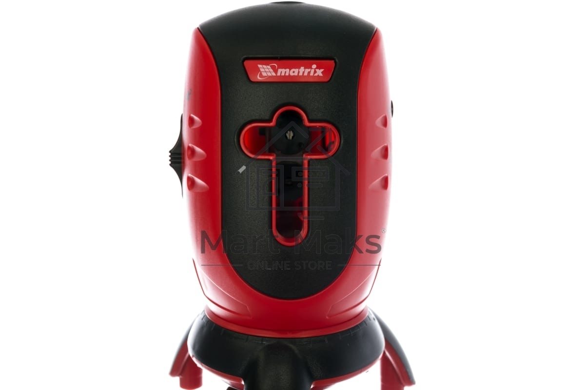 Лазерный уровень MATRIX ML01T, 10м, ±0,5мм/1м, 650нм, 35063