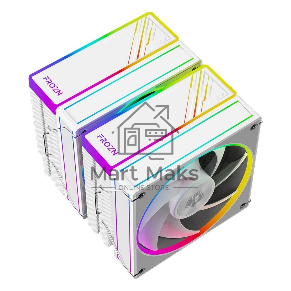 Устройство охлаждения(кулер) ID-Cooling Frozn A620 ARGb белый 120мм алюминий+медь 2000rpm 30db 4-pin 270W 154мм