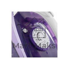 Утюг BRAYER BR4004 фиолетовый/белый, 2400 Вт, 25 г/мин, 140 г/мин, 280 мл