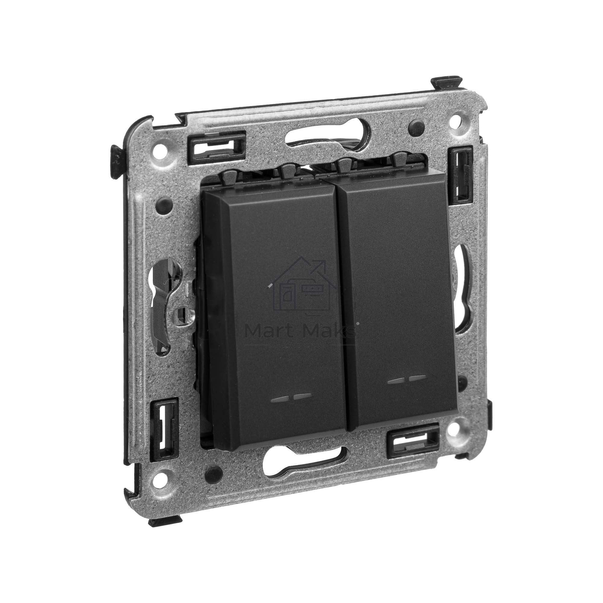 Кнопка двухклавишная DKC Avanti 4412154 