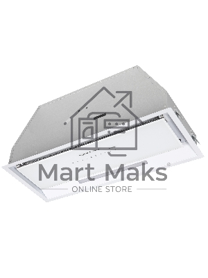 Вытяжка встраиваемая Zigmund & Shtain K 019.7 W белый, 70 см, 1050 куб. м/ч, 68 дБ