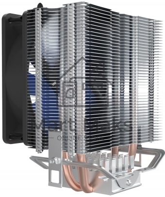 Кулер PCCooler S93 V2 S775/115X/AM2/AM3/AM4/FM1/FM2 (40 шт/кор, TDP 102W, вент-р 90мм, 2 тепловые трубки 6мм, 2200RPM, 22dBa)