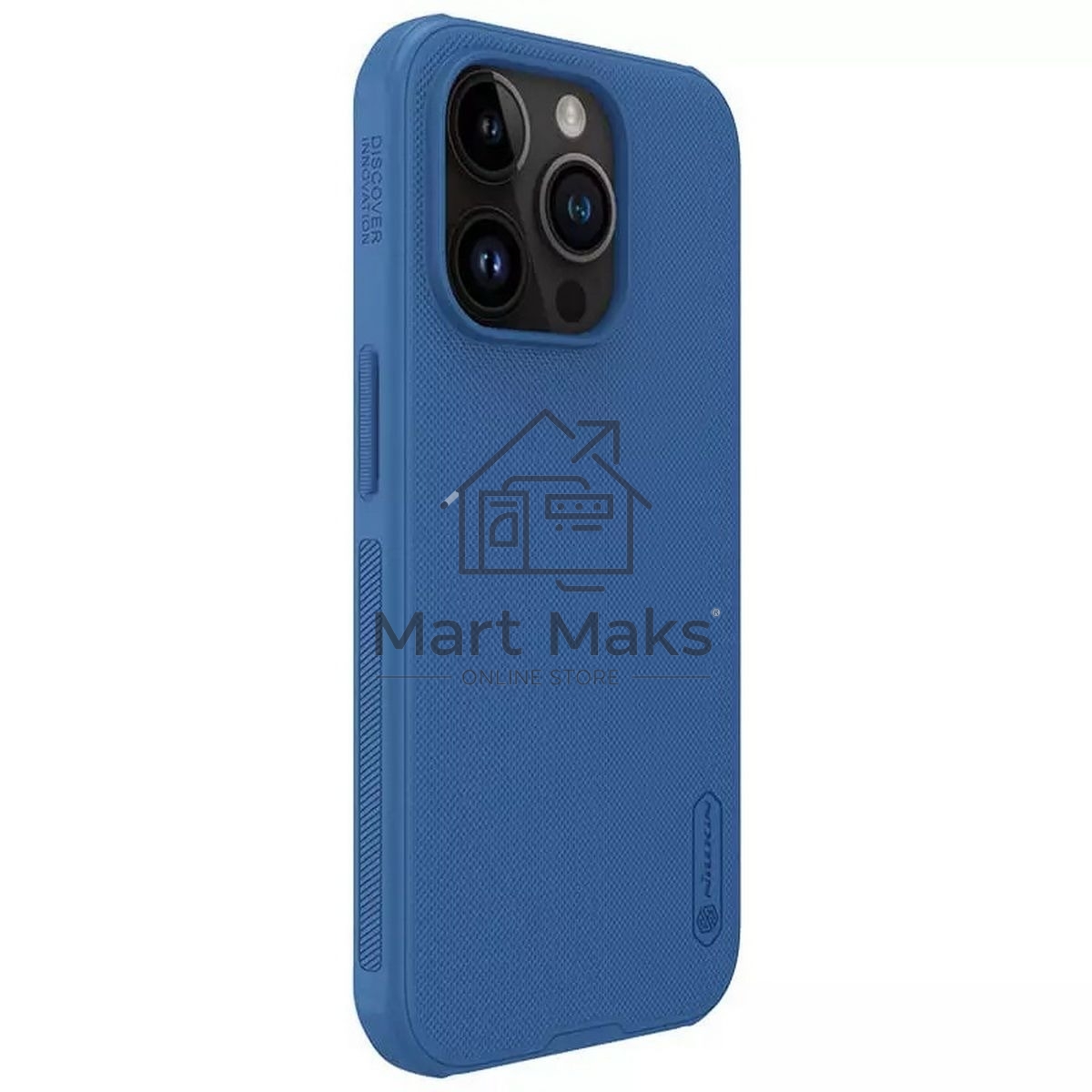 Чехол Super Frosted Shield Pro, синий, (AP IP15 Pro)