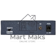 Коммутатор HiWatch DS-S504P(B), 4×100 Мбит/с PoE+ + 1×100 Мбит/с, неуправляемый