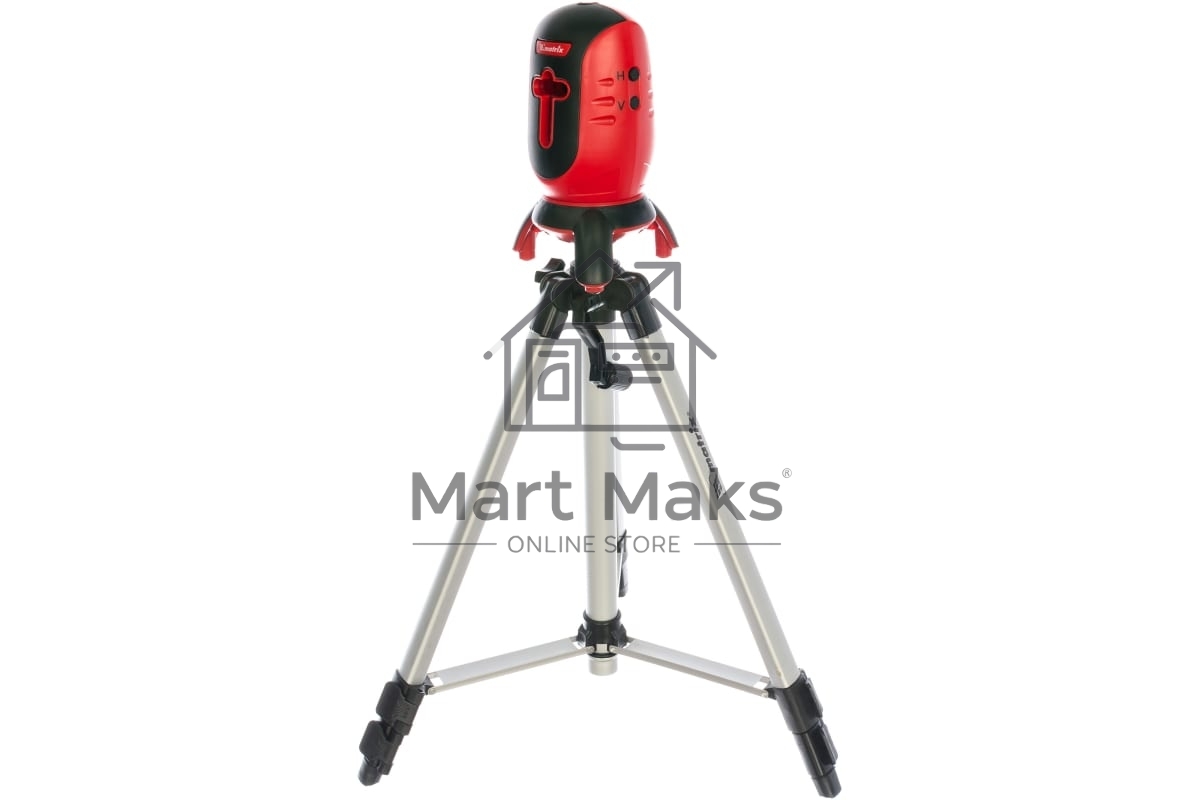 Лазерный уровень MATRIX ML01T, 10м, ±0,5мм/1м, 650нм, 35063