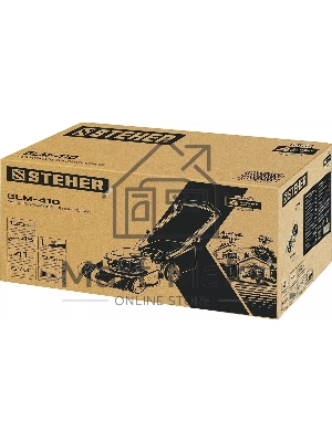 Газонокосилка STEHER 410 мм 3.5 л.с. бензиновая