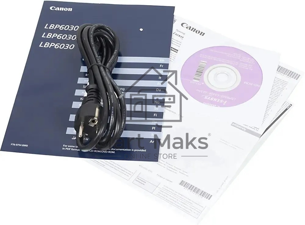 Принтер лазерный Canon i-Sensys LBP6030B bundle, A4, ч/б, печ. до 18 стр/мин., 600 x 600 dpi, USB (в комплекте: + картридж)