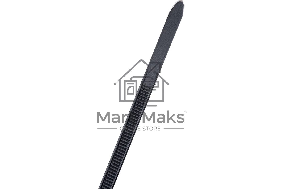 Хомут кабельный 4.8х400 нейл. черный (уп. 100 шт) ИЭК UHH32-D048-400-100