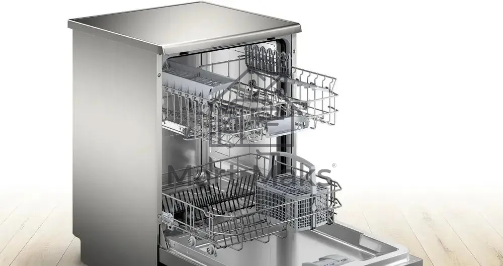 Посудомоечная машина Bosch SMS26DI00T, серебристый, 60 см, 13 компл., сушка теплообменник, 48 дБ, класс D