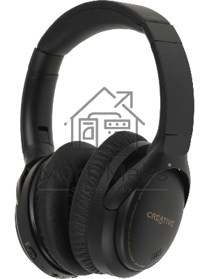 Гарнитура мониторные Creative Zen Hybrid 1.2м черный беспроводные bluetooth оголовье (51EF1010AA001)