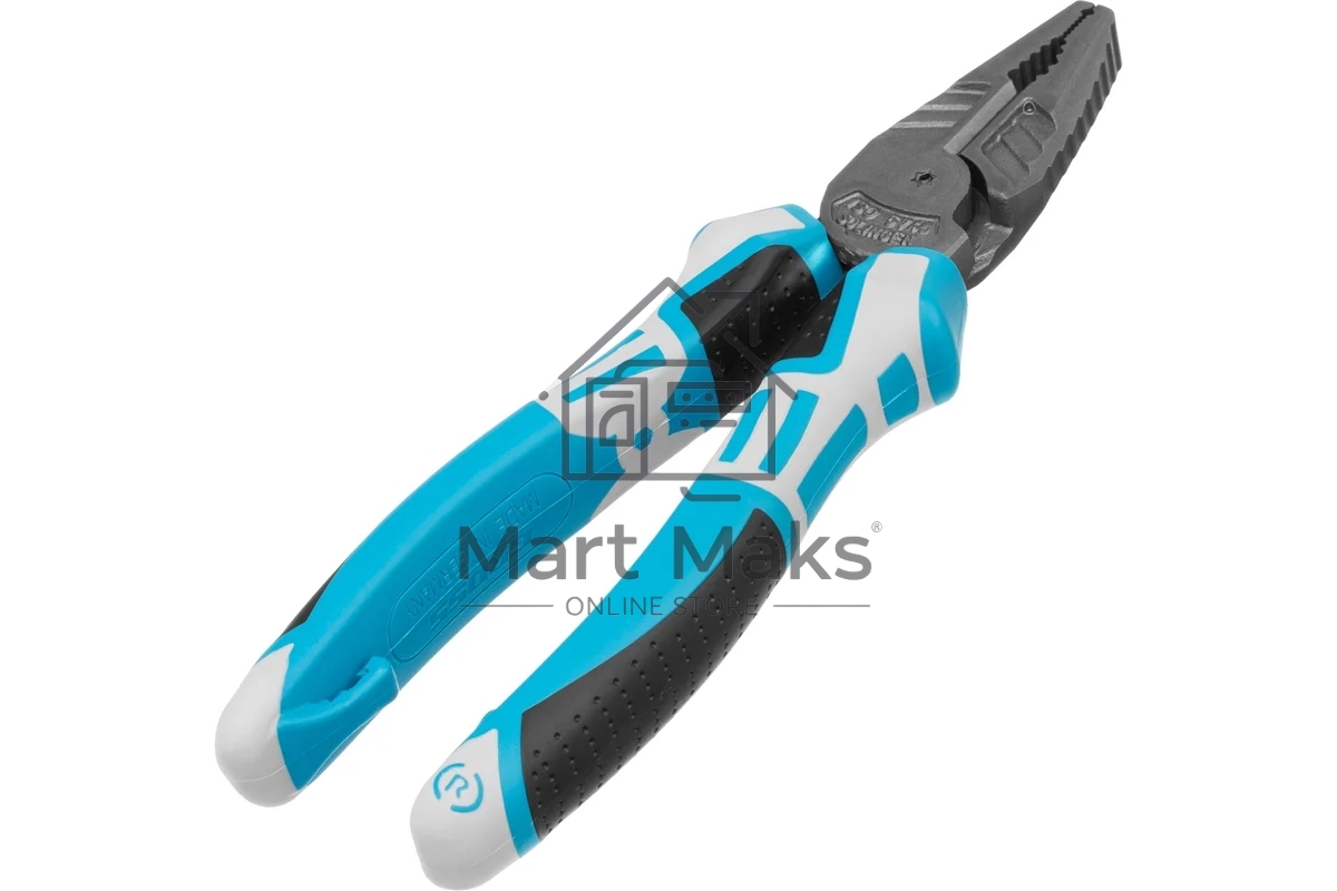 Плоскогубцы Gross 16973 комбинированные, 180 мм, трехкомпонентные рукоятки