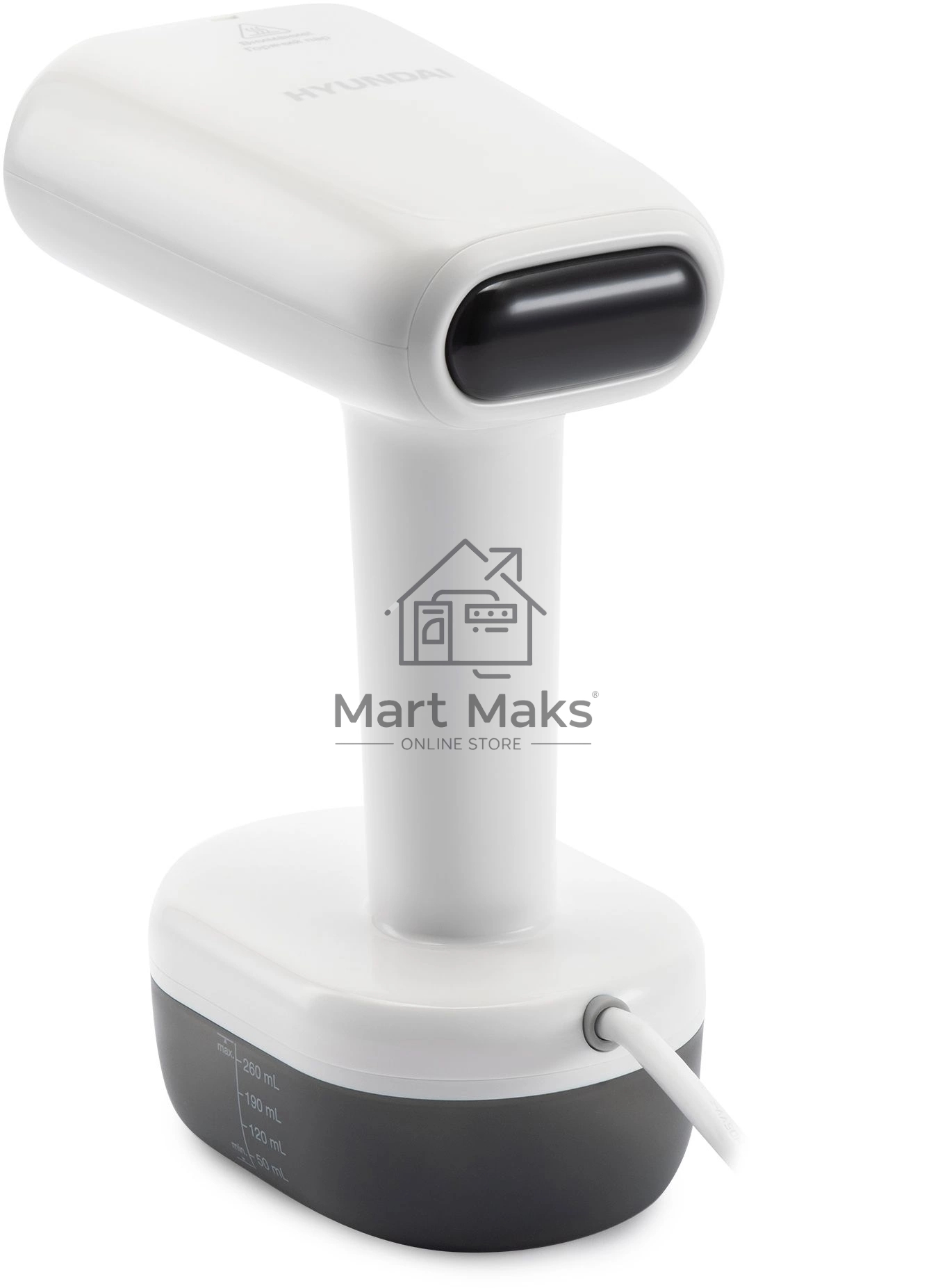 Отпариватель Hyundai H-HS02977 белый, 1800 Вт, 35 г/мин, 260 мл