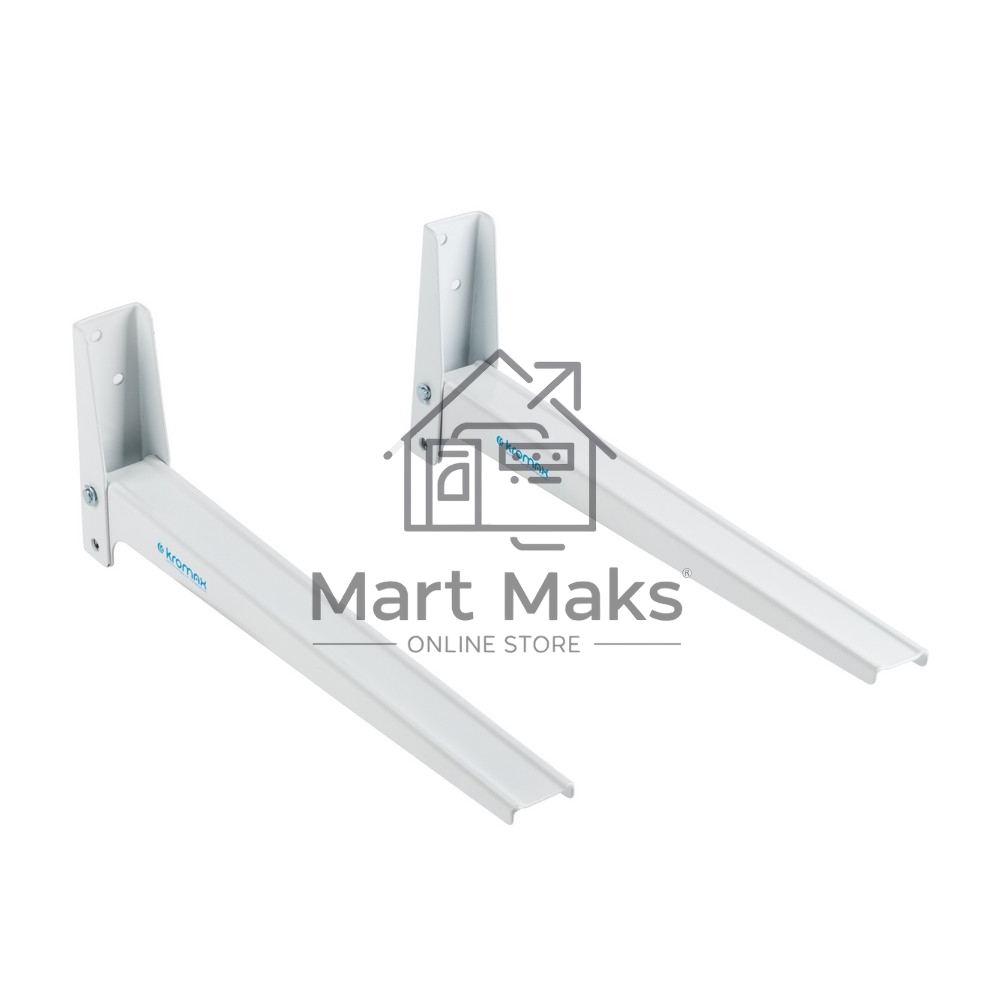 Кронштейн для СВЧ-печей Kromax MICRO-4 new белый, max 20 кг, настенный, от стены 310 мм.