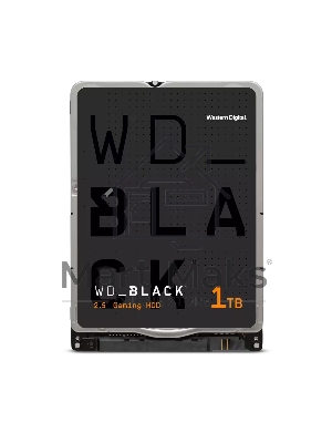 Жесткий диск WD 1Tb 7200rpm SATA-III WD10SPSX черный 64Mb 2.5