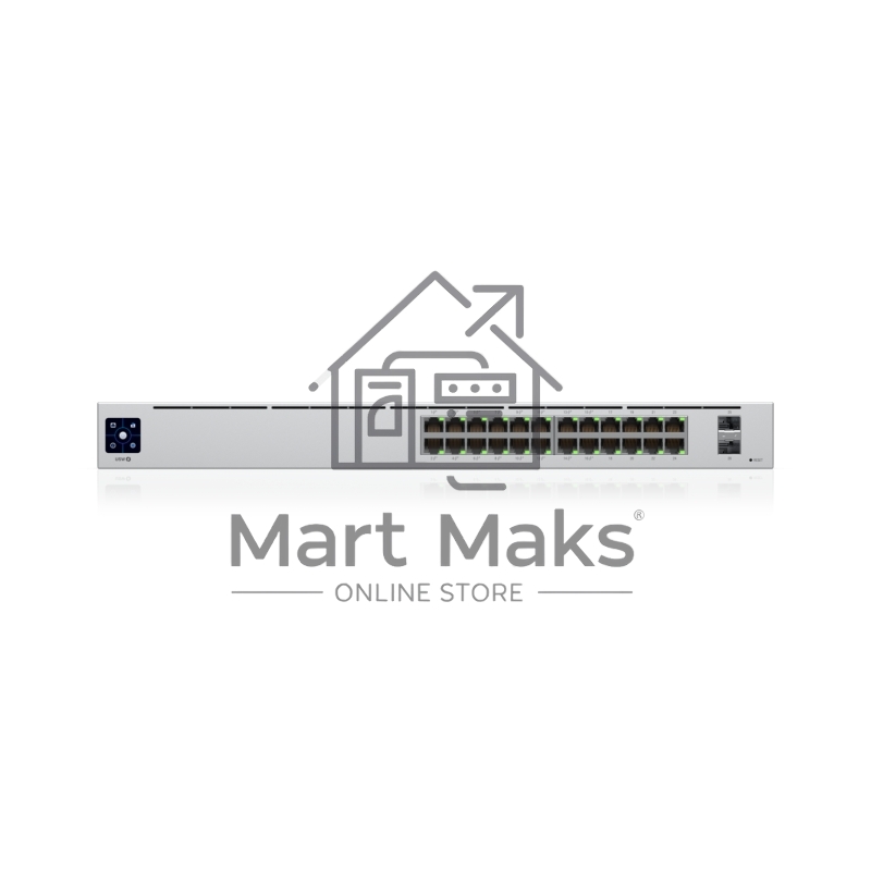 Коммутатор UBIQUITI USW-24-POE 24PORT 1000M 2SFP POE