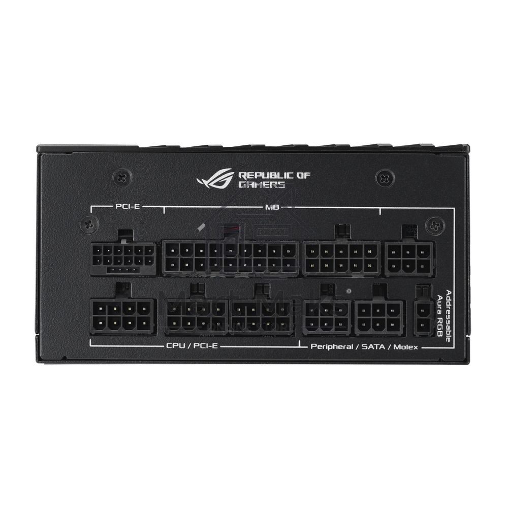 Блок питания ASUS ROG-LOKI-1000P-SFX-L GAMING (90YE00N1-B0NA00), 1000Вт, 80 PLUS Platinum, 135мм, модульный, серый и черный