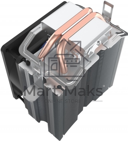 Кулер PCCooler S93 V2 S775/115X/AM2/AM3/AM4/FM1/FM2 (40 шт/кор, TDP 102W, вент-р 90мм, 2 тепловые трубки 6мм, 2200RPM, 22dBa)