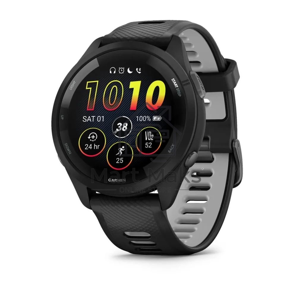 Смарт-часы Garmin Forerunner 265 черный 46,1мм