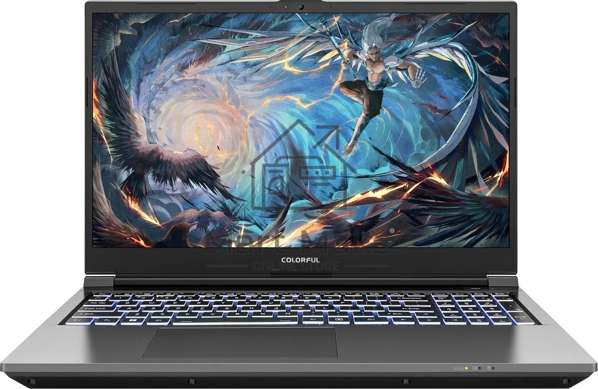 Ноутбук Colorful X15 XS 22 серый i5-12500H 16Gb SSD 512Gb NVIDIA RTX 3050 4Gb 15,6 FHD IPS Cam 54Вт*ч Win11