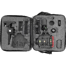 Лазерный уровень м-призм. MTX ML 360-4 Basic SET, 30 м, зеленый луч, акк. Li 3000 мА·ч, сумка