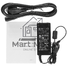 Коммутатор HiWatch DS-S504P(B), 4×100 Мбит/с PoE+ + 1×100 Мбит/с, неуправляемый