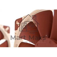 Вентилятор корпусной Noctua NF-A20 PWM, 200 мм, 350-800 об/мин, 18.1 дБ, 4-pin PWM, без подсветки