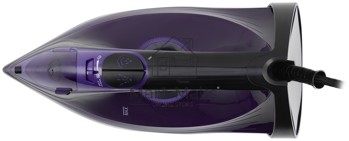 Утюг Polaris PIR2487AK 3m черный/фиолетовый 2400Вт