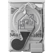 Сушильная машина Weissgauff WD 999 Heat Pump Full Touch белый/черный, 10 кг, сушка - тепловой насос, программ - 16, 60 x 85 x 62 см