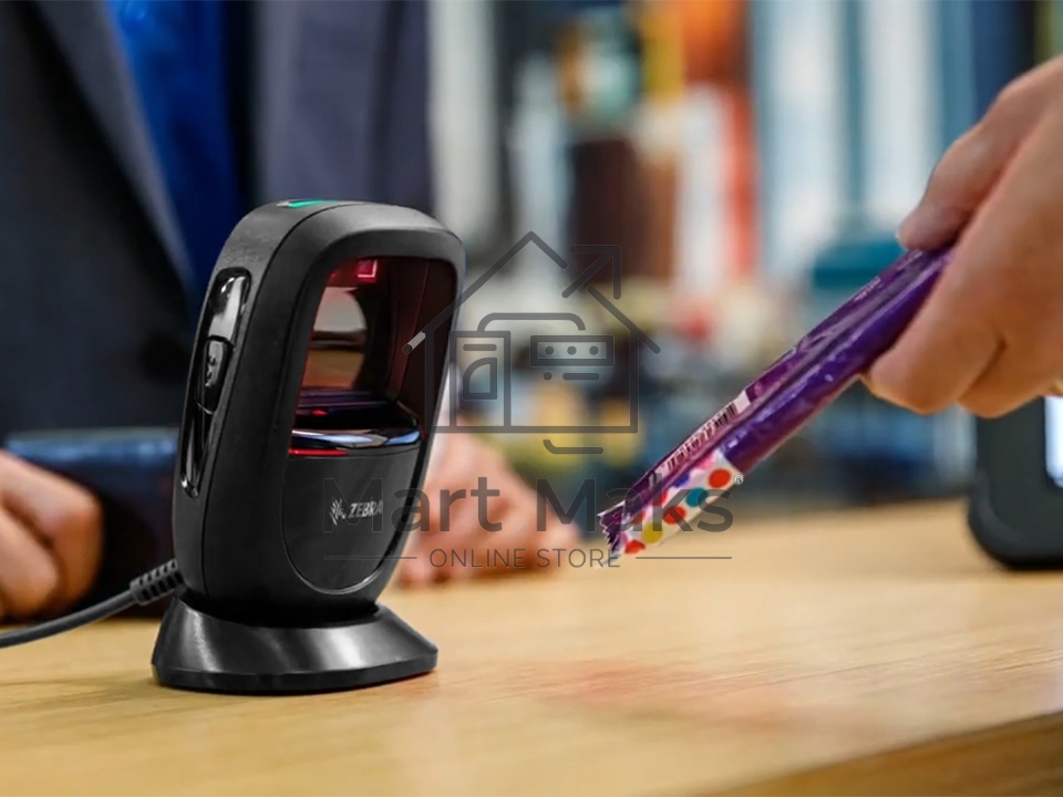 Сканер штрих-кода стационарный Zebra DS9308-SR 2D Imager, проводной, USB, черный