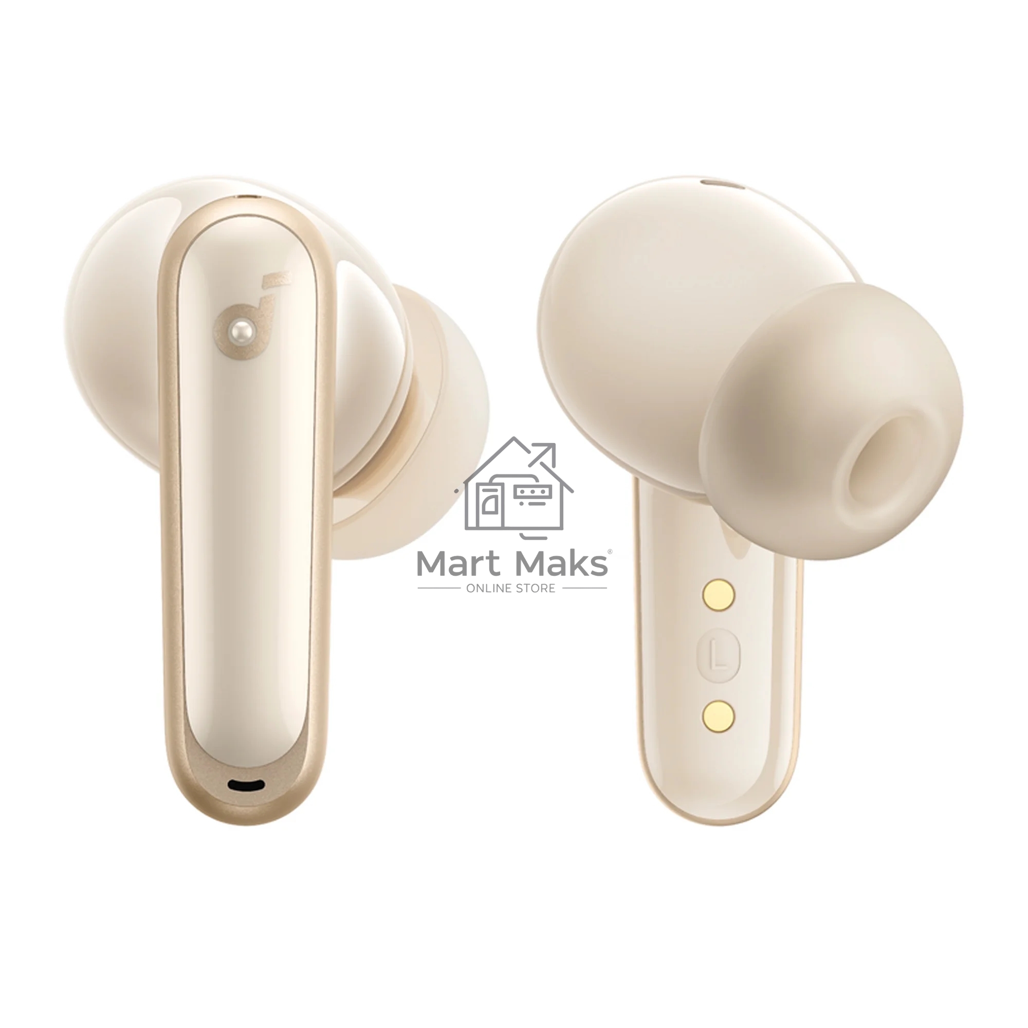 Наушники TWS Soundcore P40i Oat белый