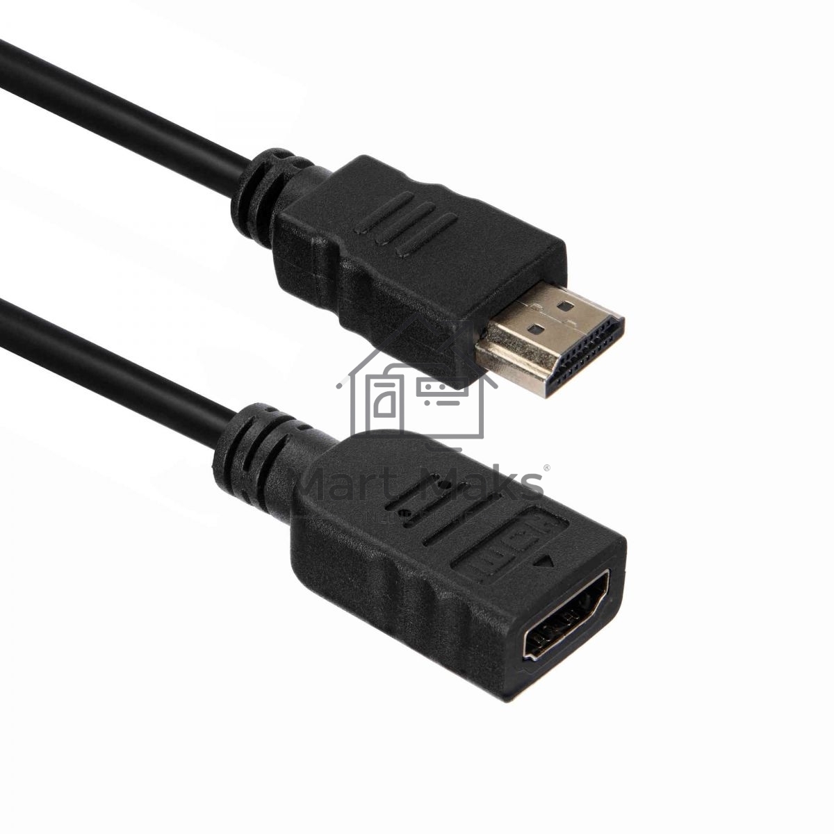 Кабель ACD-DHHF1-30B HDMI 1.4, Golden Plated,19m/19f, HDMI extension, черный, 3м (742286)