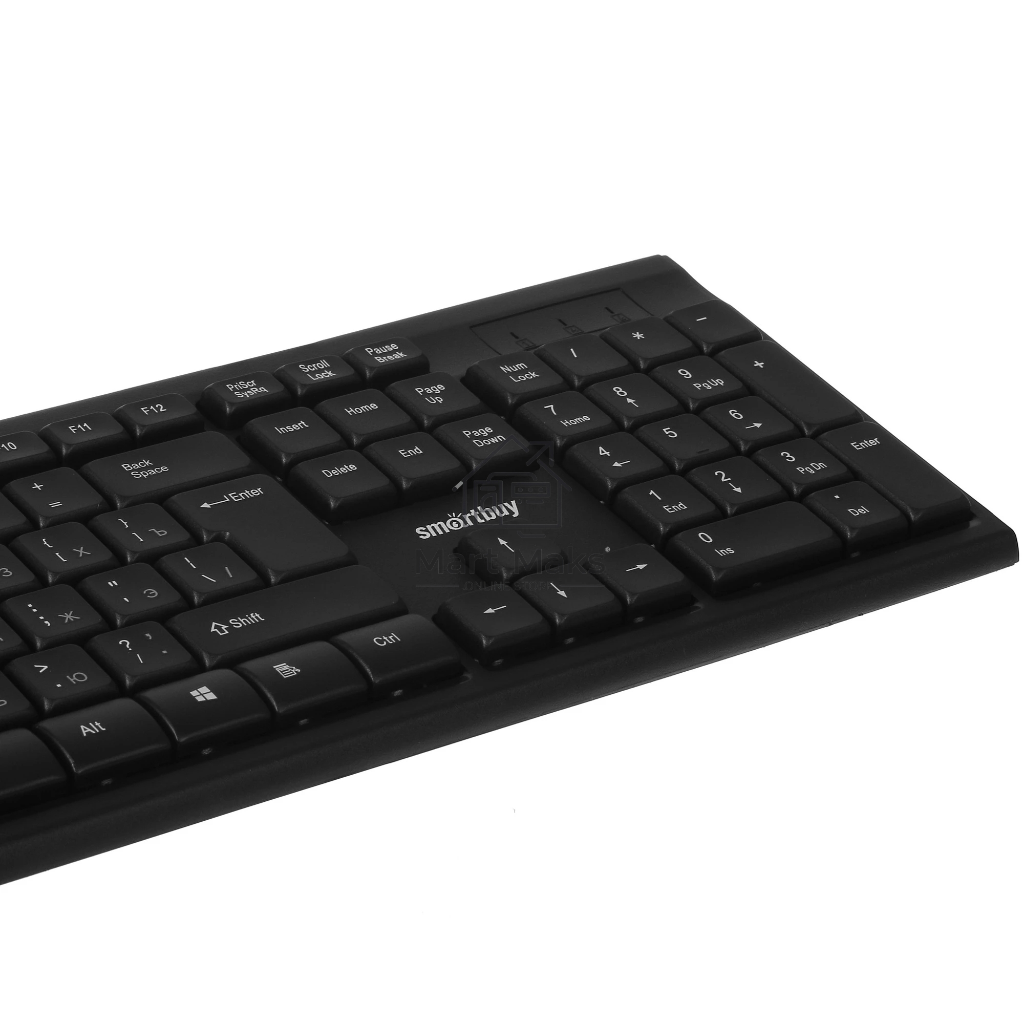 Клавиатура проводная Smartbuy ONE 114 USB черная (SBK-114U-K)