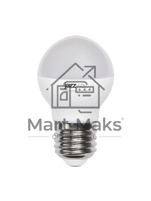 Лампа светодиодная JazzWay PLED-SP G45 9Вт шар 5000К холод. бел. E27 820лм 230В